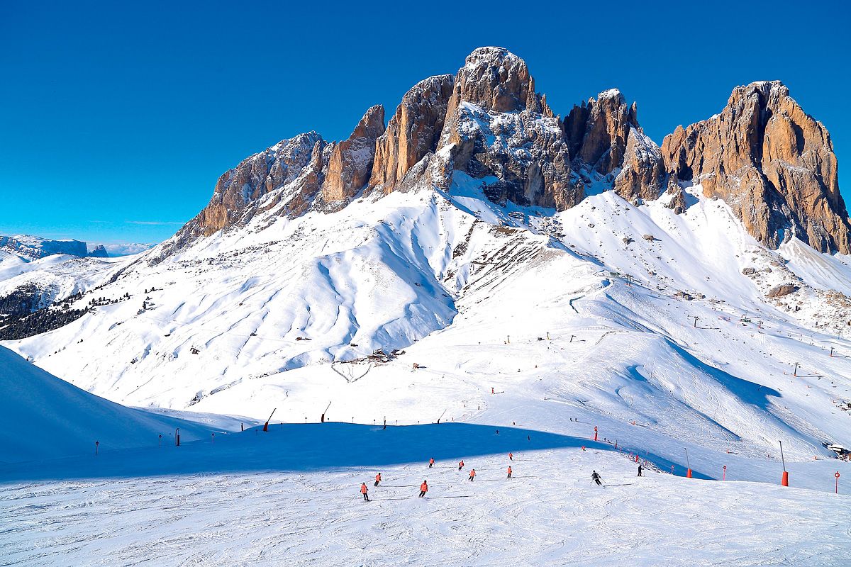 Tipy na lyžování v oblasti Dolomiti Superski