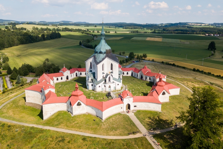 Kostel sv. Jana Nepomuckého na Zelené hoře ve Žďáru nad Sázavou